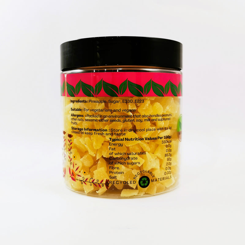 Dried Diced Pineapple