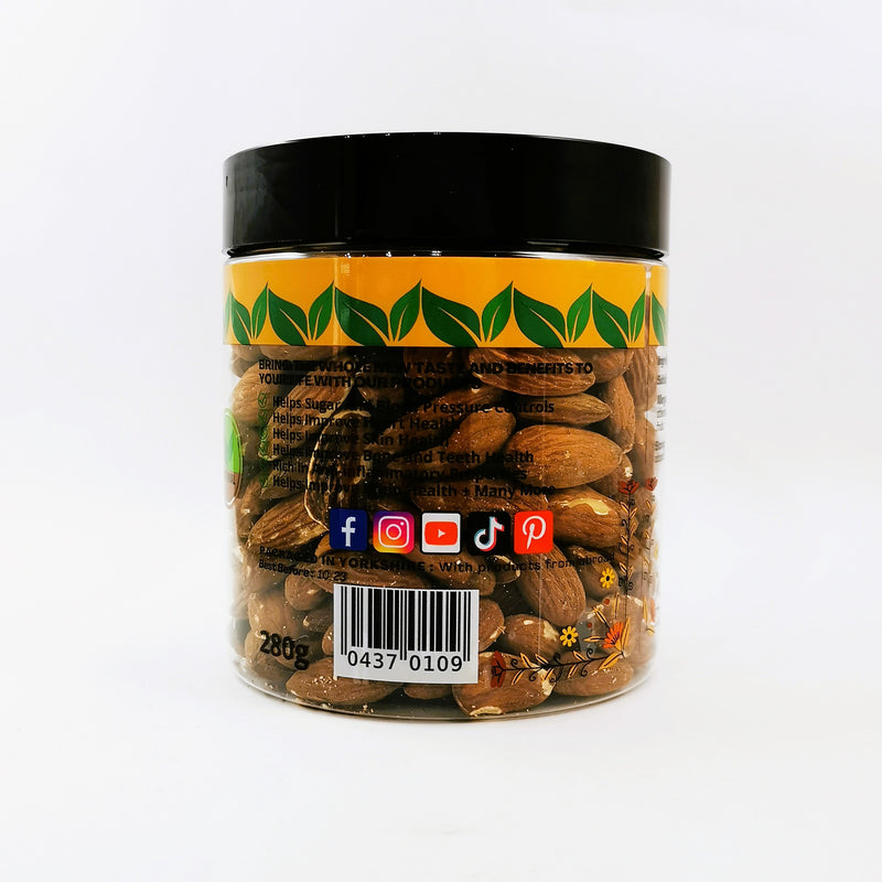 Roasted Unsalted Almonds