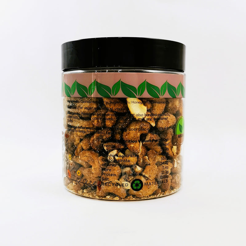 Honey Cinnamon Roasted Cashews