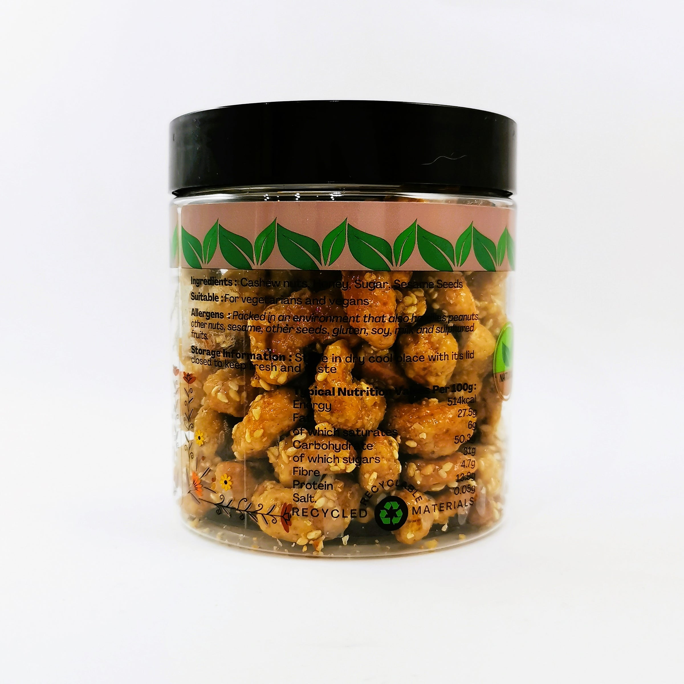 Honey Sesame Roasted Cashews