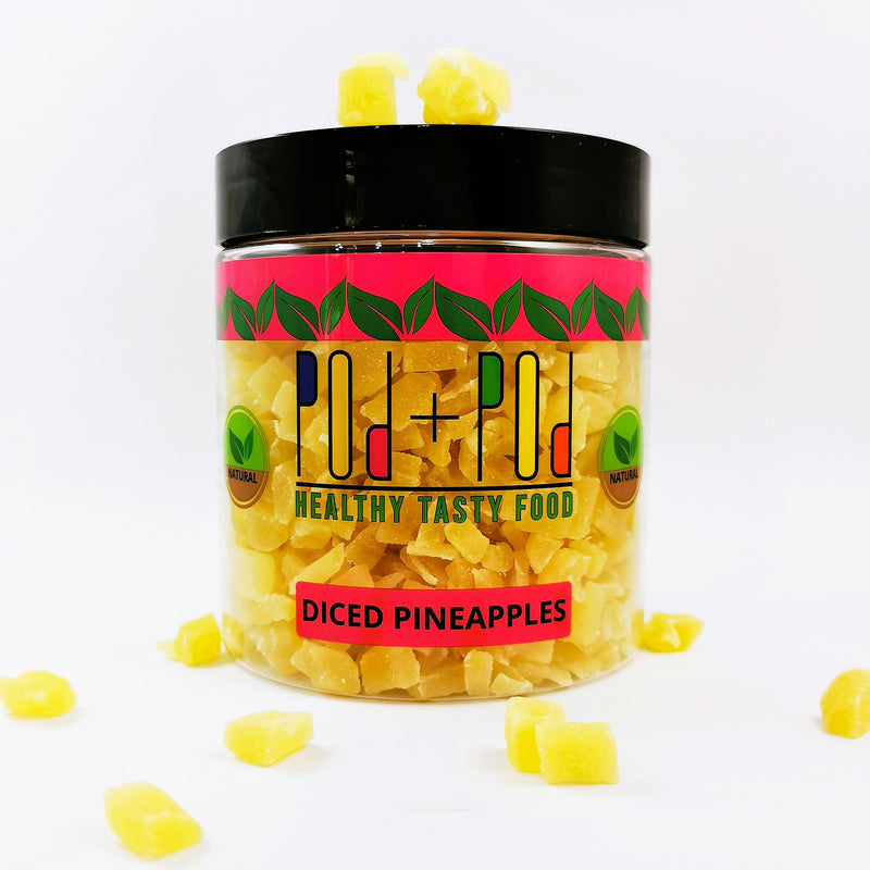 Dried Diced Pineapple