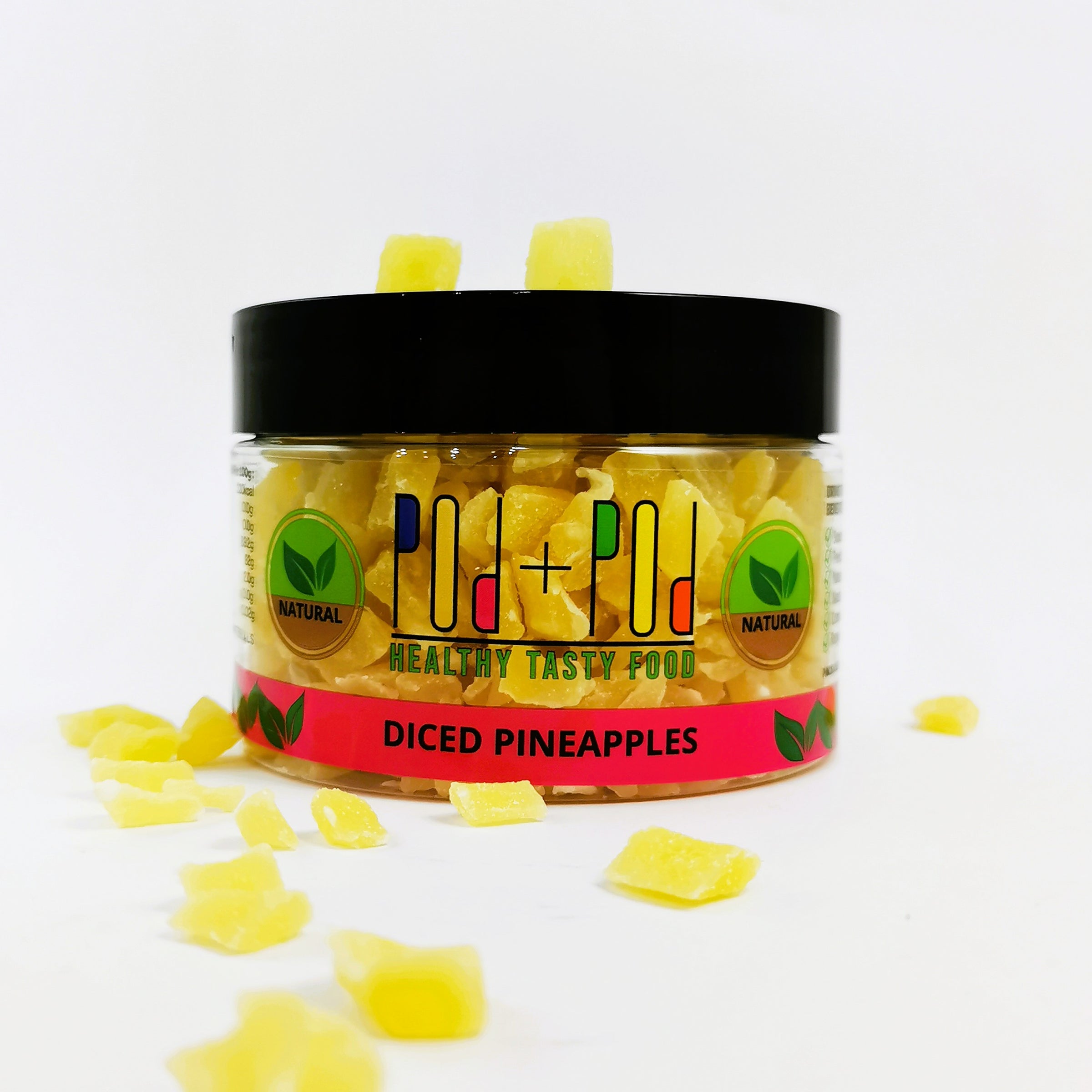 Dried Diced Pineapple