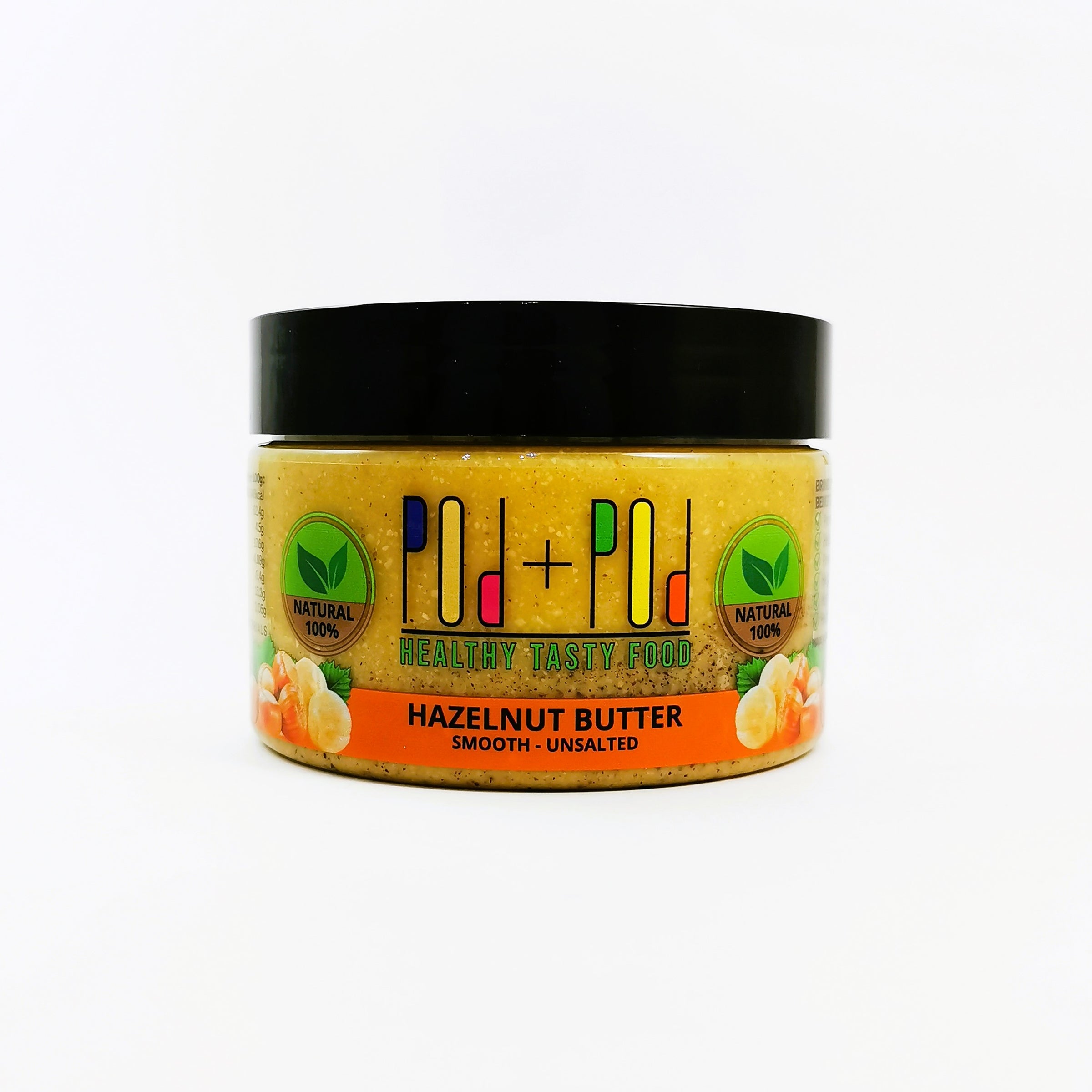 smooth natural hazelnut butter, no added palm oil, 270 gram