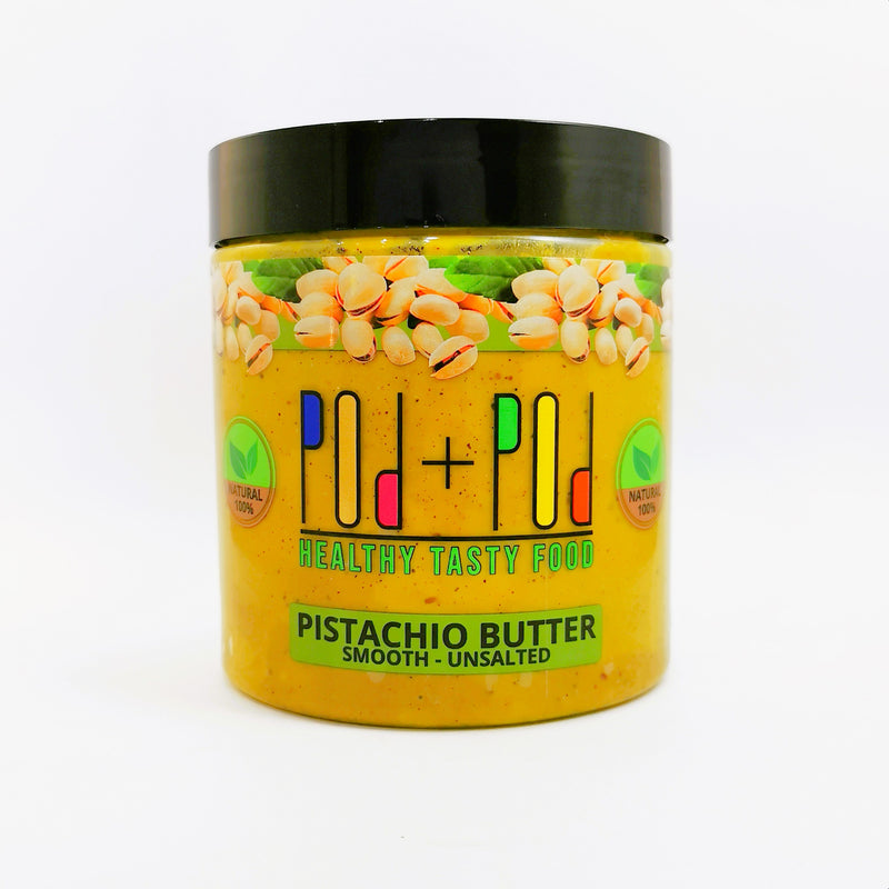 smooth natural beautiful colour pistachio butter, no palm oil added, 450 gram